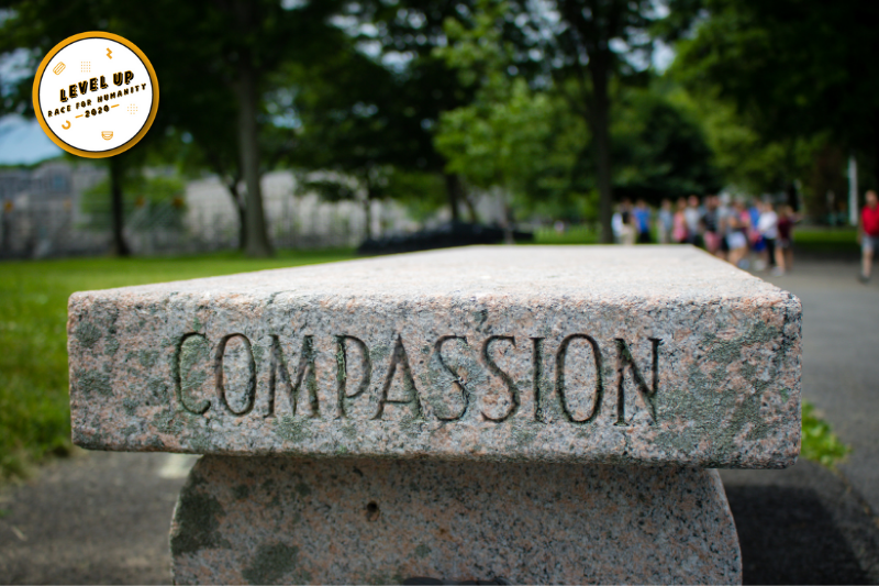 A Runner's Take On Leveling Up During Compassion Week